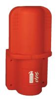 6ATL7 Fire Extinguisher Cabinet, 5 lb, Red