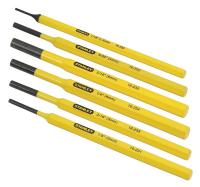 6AUD6 Center Punch, 1/4 x 4 In, Yellow