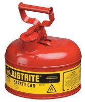 6AV78 Type I Safety Can, 1 gal., Red, 11In H