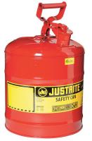 6AW03 Type I Safety Can, 5 gal., Red, 16-7/8In H