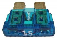 6AYG6 Fuse, Auto, Auto, BP, ATC, 15A, 32VDC, PK2