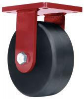 6AZP1 Rigid Plate Caster, 10, 000 lb, 8 In Dia