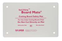 6AZY9 Cutting Board Mat, 10x16, White