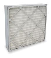 6B597 Economy Minipleat Air Filter, 12 In. H