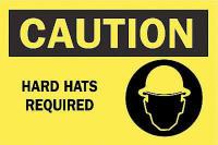 6BT37 Caution Sign, 10 x 14In, BK/YEL, ENG, SURF