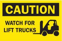 30D196 Caution Sign