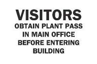 6BX74 Security Sign, 10 x 14In, BK/WHT, ENG, Text
