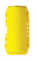 6C648 Plug Lockout, Yellow, 3/8In Shackle Dia.
