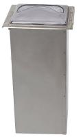 6CAC2 Napkin Dispenser, In Counter, SS