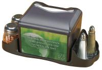6CAC8 Napkin Dispenser, Black, Table Top