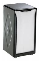 6CAD9 Napkin Dispenser, Black, Capacity 150