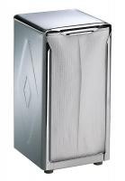 6CAE0 Napkin Dispenser, Chrome, Capacity 150