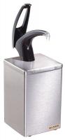 6CAH6 Condiment Pump with Box, Black, Stainless