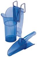 6CAL4 Ice Scoop and Holder, 12 to 16 oz.