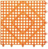 6CAP7 Bar Mat, Tangerine Orange, 12x12
