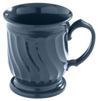 6CAW5 Mug, Insulated, H 4 In, Blue, PK, 48