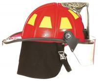 6CCD9 Fire Helmet, Red, Traditional