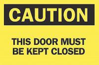 6CD11 Caution Sign, 10 x 14In, BK/YEL, ENG, Text