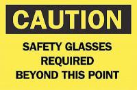 6CD78 Caution Sign, 10 x 14In, BK/YEL, ENG, Text