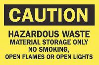6CF87 No Smoking Sign, 10 x 14In, BK/YEL, ENG