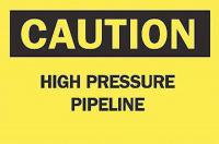 6CF91 Caution Sign, 10 x 14In, BK/YEL, HP PPLN