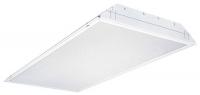 6CGA7 Fluorescent Fixture, Recessed, 3 Lamp, T8