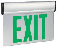 6CGL4 Exit Sign w/ Battery Back Up, 0.6W, Green