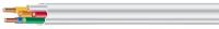 6CGV3 Thermostat Cable, 18/6, White, 250ft