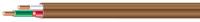 6CGV7 Thermostat Cable, 20/3, BR, NonPlenum, 500ft