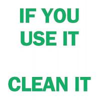 6CH19 Maintenance Sign, 7 x 10In, GRN/WHT, ENG