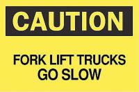 6CH69 Caution Sign, 7 x 10In, BK/YEL, ENG, Text