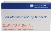 6CHG7 Aluminum Sheet Foil, 10 3/4x9, PK3000