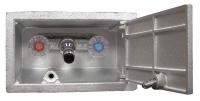 6CHX6 Frstpf Enclosed Dual Wall Hydrant, 12 In.