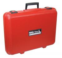6CMU4 Carrying Case, 14 In H, 3-1/2 In D, Red