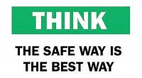 6CN45 Safety Sign 10&quot; X 14&quot;