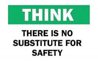 6CN46 Safety Sign 7" X 10"