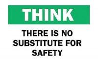 6CN47 Safety Sign 10&quot; X 14&quot;