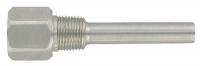 6CUF1 Industrial Thermowell, 304SS, 1/4&quot; NPT