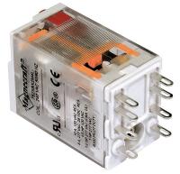 6CVY9 Relay, Plug-In, 8 Pin, DPDT, 10A, 120VAC