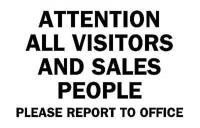 6CW04 Security Sign, 10 x 14In, BK/WHT, ENG, Text
