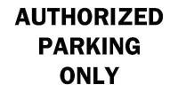 6CW05 Notice Sign, 10 x 14In, BK/WHT, Text