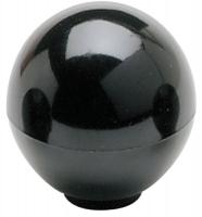 6CYD4 Ball Knob, 1-3/8, 3/8-24X5/8 Blind
