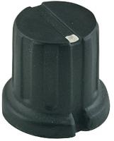 6CYJ1 Control Knob, 31/64, 1/4X21/64 BB, M3x.5SS