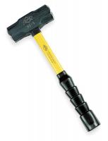 6D011 Sledge Hammer, 3 Lb, Fiberglass w/Grip