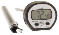6DKD3 Digital Pocket Thermometer, LCD, 4-3/4In L