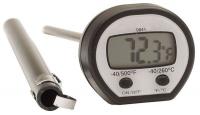 6DKE0 Digital Pocket Thermometer, LCD, 4-3/4In L