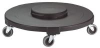 6DMX9 Round Dolly, Black, 24 In. Dia.