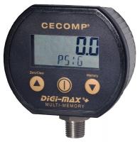 6DNF9 Digital Pressure Gauge, 0 to 500 PSI, NIST