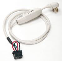 6DPX4 Optional Cord, 230/208V, Beige, 5 In. L