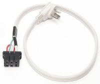 6DPX6 Optional Cord, 1-1/4 In. L, 265V, Beige